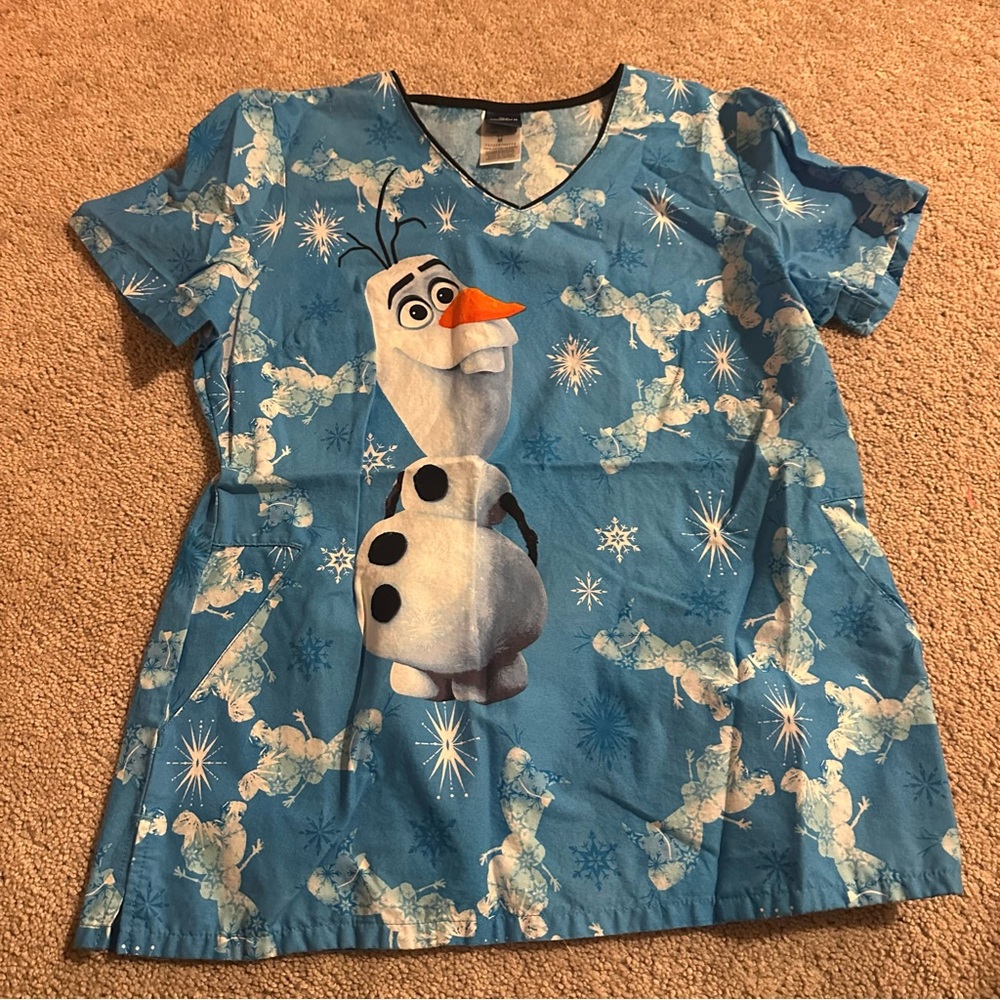 Disney Scrub Top